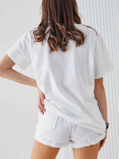 Royalfashion Жіноча бавовняна футболка з принтом