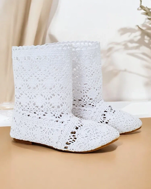 Дитячі ажурні чобітки Royalfashion Ollor