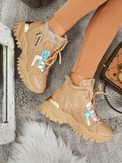 Royalfashion Dámské zateplené sneakers Potomi