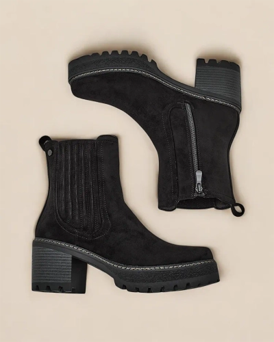 Dámské boty Royalfashion Eco-zamšové na příspěvku od Segiag