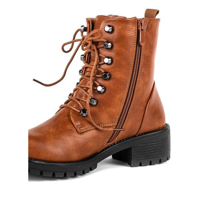 Trapery w kolorze camel Gigi - Obuwie