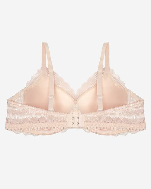 Рожевий жіночий бюстгальтер на кісточках з косточками - Нижня білизна