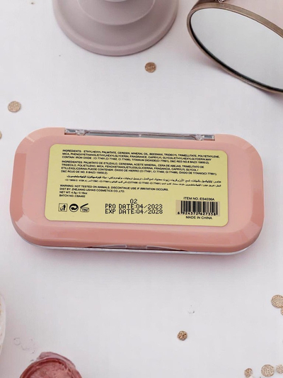 Matující konturovací paleta 3 odstíny Bisque Chestnut