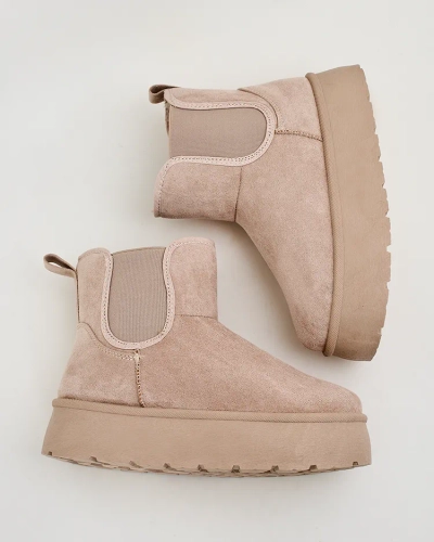Royalfashion Жіночі короткі черевики Nomas a'la snow boots