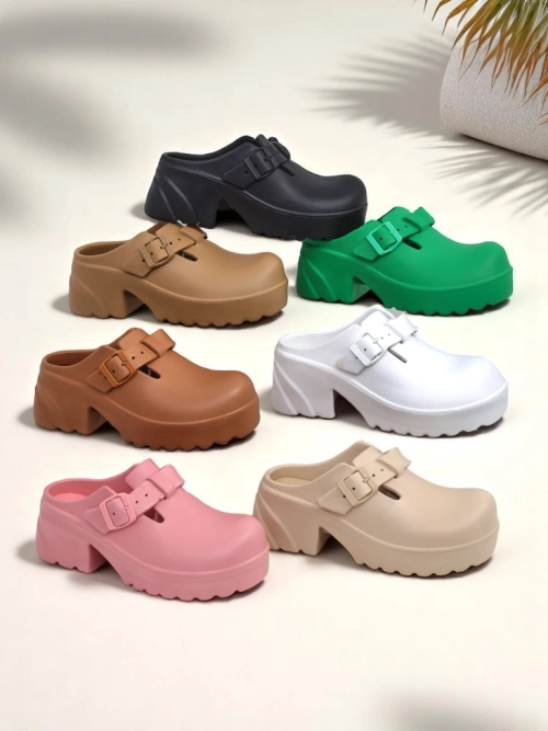 Royalfashion Жіночі rubber heeled сандалі Voxones