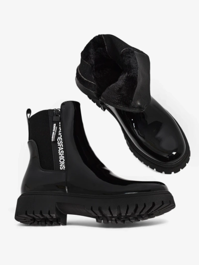 Dámské lakované boty Somaliane