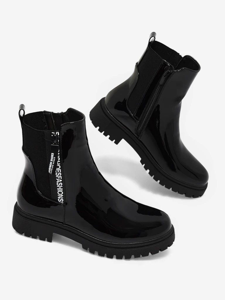 Dámské lakované boty Somaliane