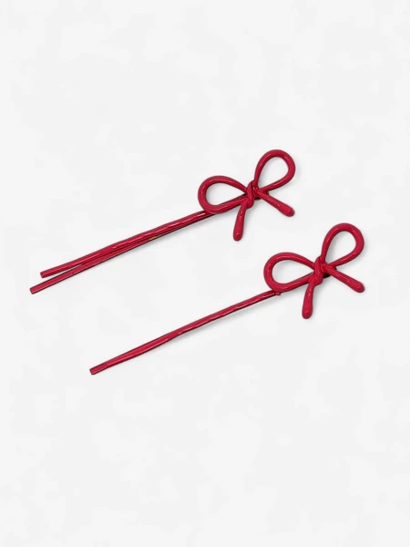 Royalfashion Sponky do vlasů s mašlí Nerina Fiocco