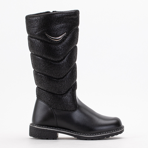 Чорні дитячі чоботи Hasanka