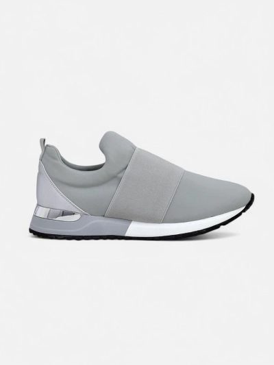 Dámské sneakersy Selene Grigio plochá podrážka holubí šedá módní styl