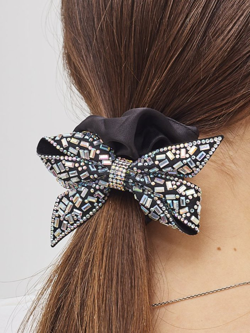 Royalfashion Гумка для волосся з декоративним бантиком Bellisse