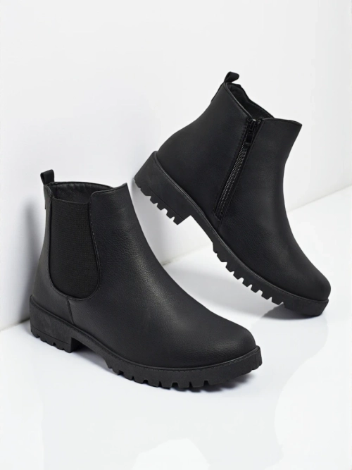 Жіночі ботильйони a'la челсі з екошкіри Belmo