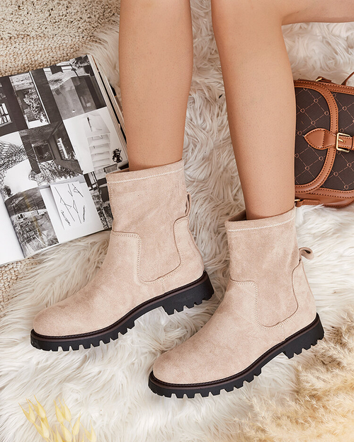 Жіночі черевики Royalfashion з екозамші Gebimma