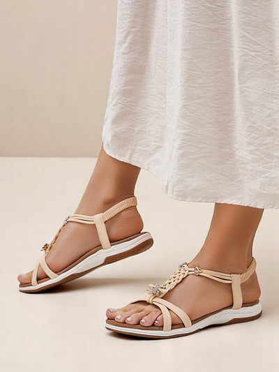 Royalfashion Dámské zdobené sandály Fiacco