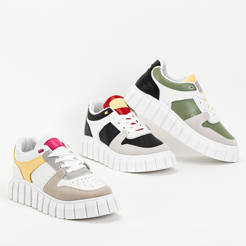 Бежево-білі жіночі кросівки Nortelo