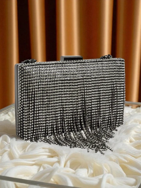 Royalfashion Копертова жіноча сумка з цирконами Frendello