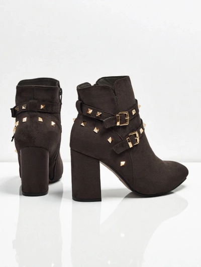 Buty Damskie Rialto z Ozdobnymi Klamrami