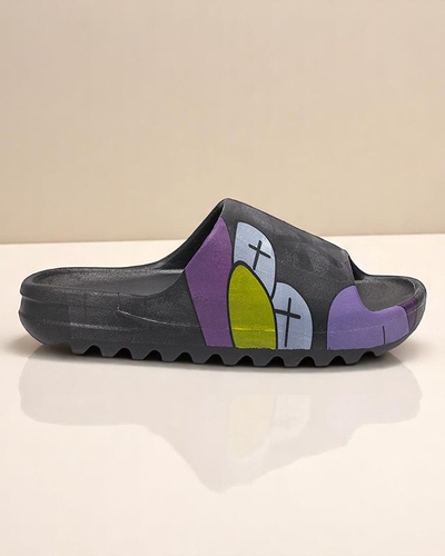 Černé dámské pantofle značky Elmino - Footwear