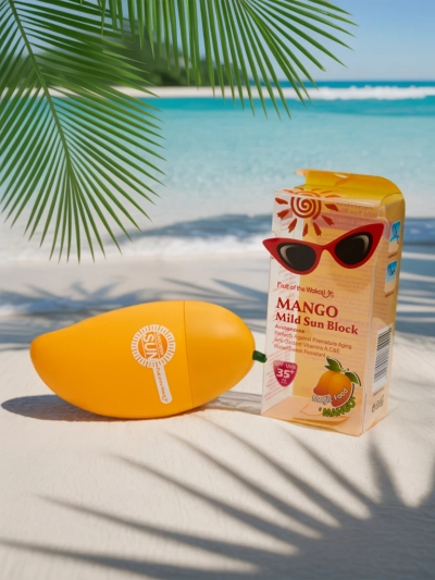 Opalovací krém 35 SPF Mango Jemný Sun