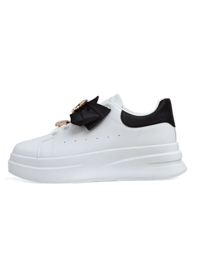 Royalfashion жіночі платформені кросівки з бантом Genimma