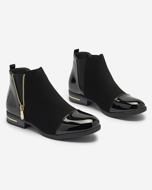 Чорні жіночі черевики Ropenia- Footwear