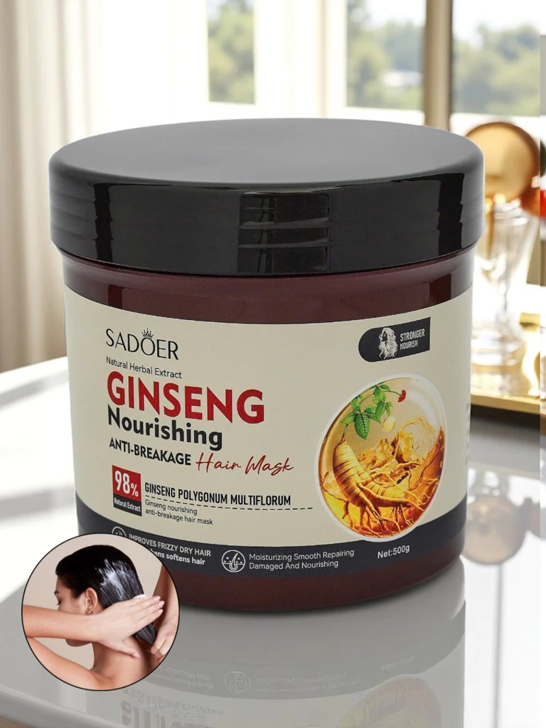 Sadoer Maska na vlasy hydratační a proti lámání vlasů