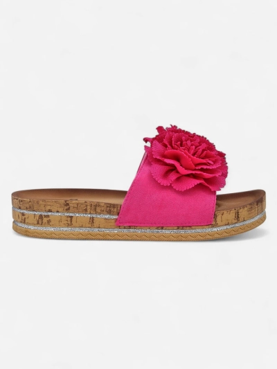 Royalfashion Жіночі сандалі з квітами Focce