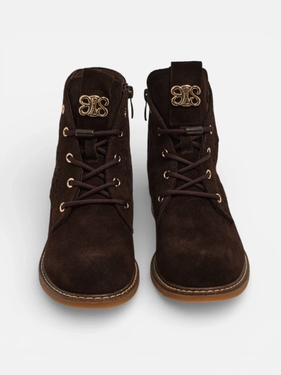 Ažurové dámské boty z přírodní kůže Aurelias