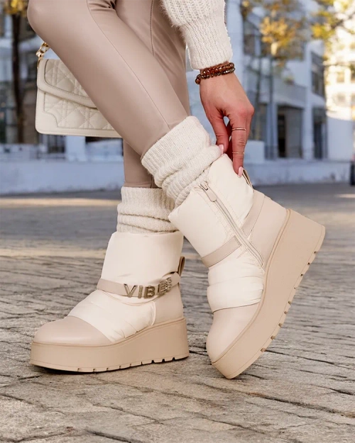 Жіночі сніжні чоботи Royalfashion Figior