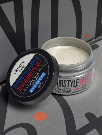 Voskovací pasta na vlasy Hairstyle Wax Silver