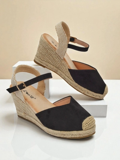 Royalfashion Dámské sandály na klínku Solara Espadrilles