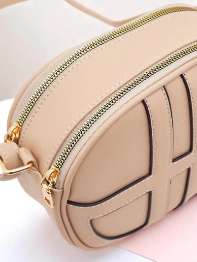 Royalfashion Malá dámská kulatá kabelka z ekologické kůže Riva Circle