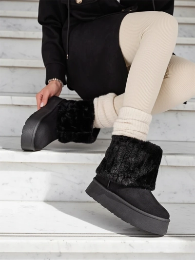 Royalfashion boty a'la snow boots for women Renutis