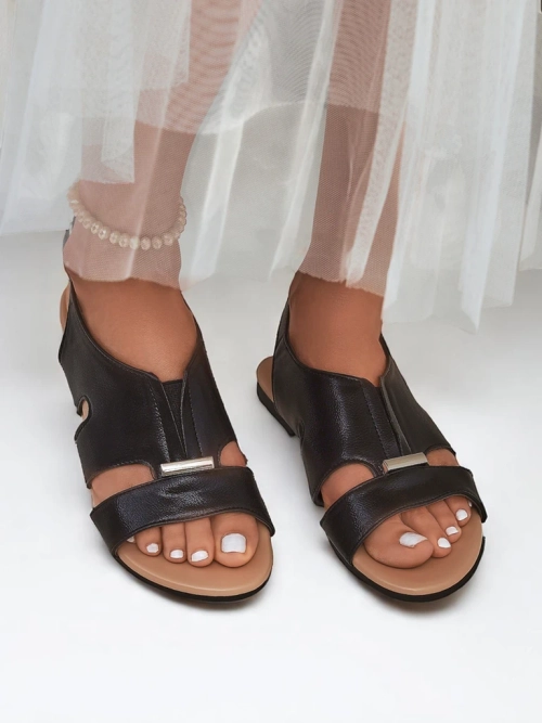 Royalfashion Жіночі сандалі на плоскій підошві Solea Comfort