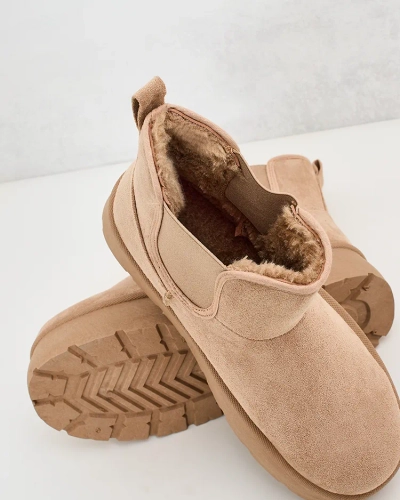 Royalfashion Dámské krátké boty Nomas a'la snow boots