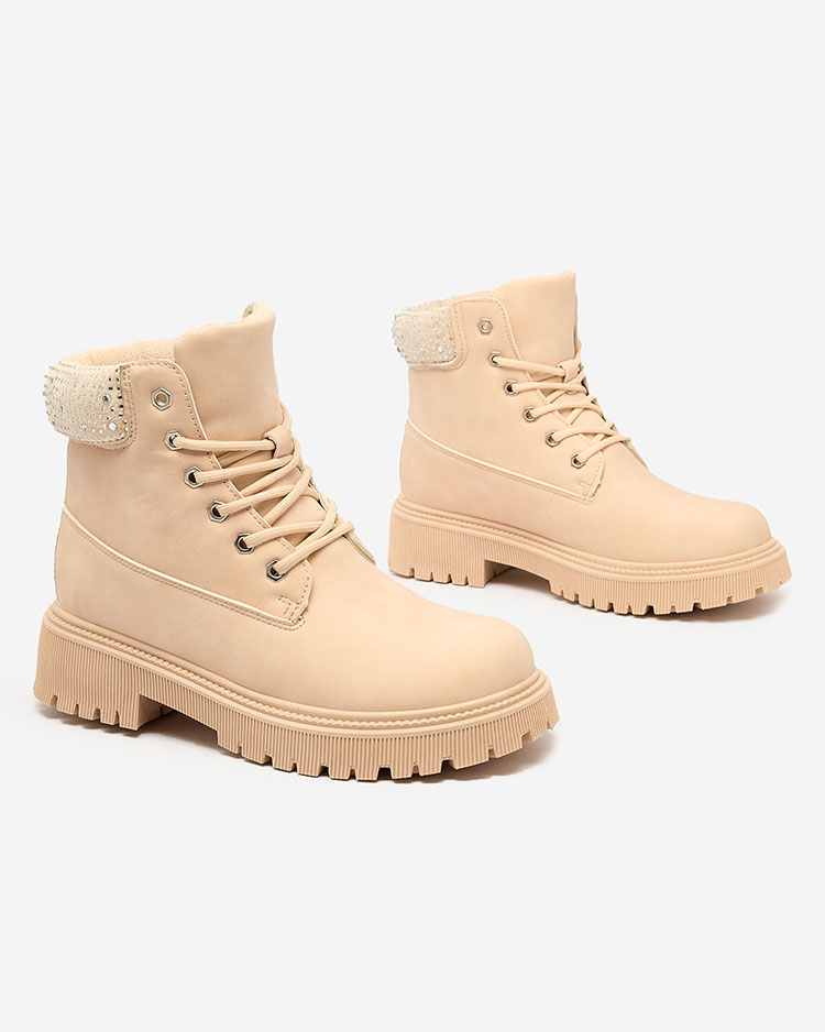 Royalfashion dámské trappery Karamellia