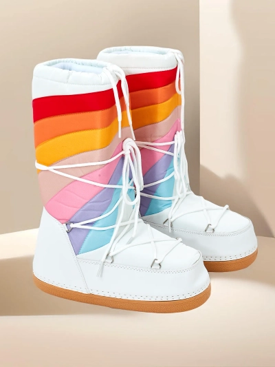 Жіночі черевики в стилі сноубутс від Royalfashion Жіночі черевики в стилі сноубутс Tencce