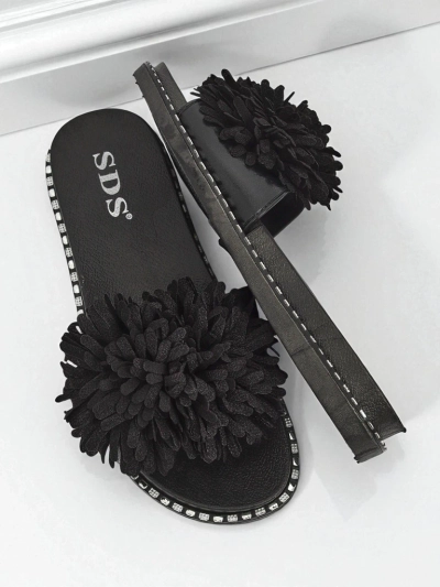 Royalfashion Dámské pantofle na ploché podrážce Flora Blide