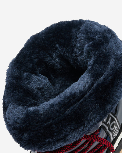 Royalfashion Navy blue жіночі снігоступи Gepanden