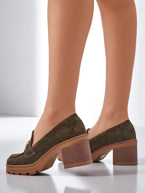 Royalfashion Жіночі мокасини на підборах Tollinge