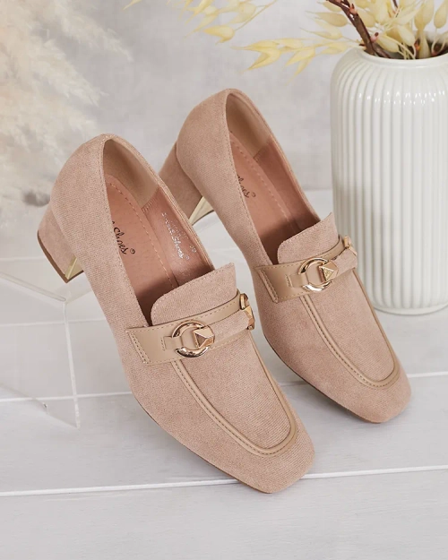 Royalfashion Елегантні жіночі мокасини на низькому ходу Orino