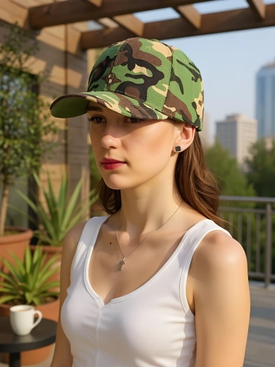Royalfashion Кепка Camo CamoFlex