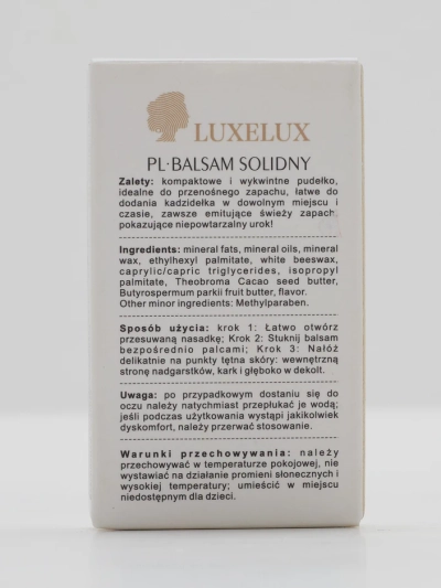 Luxelux Парфуми в бальзамі 10г