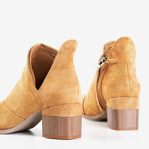 Коричневі жіночі ботильйони Jeneuer - Взуття