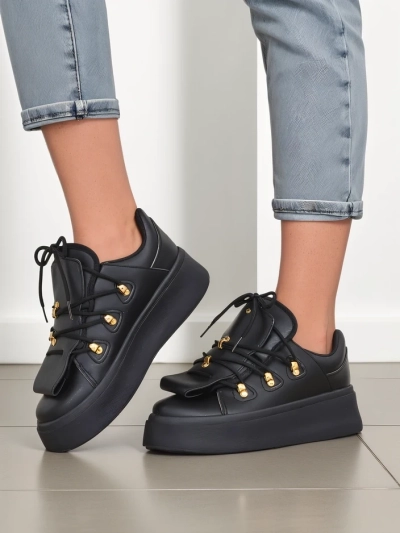 Royalfashion Dámské tenisky s dekorativním jazykem Domatores
