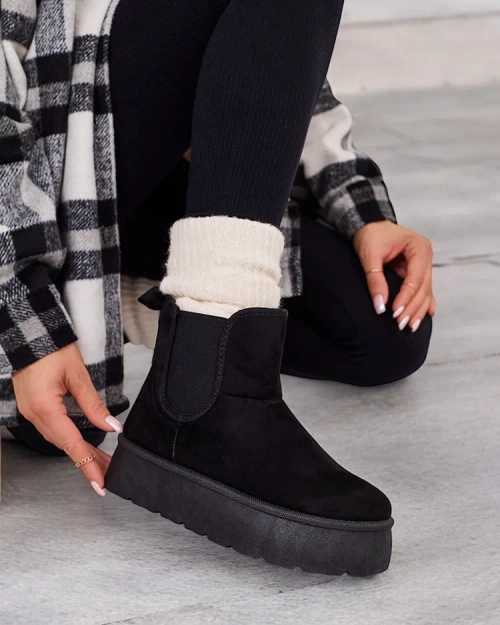 Royalfashion Жіночі короткі черевики Nomas a'la snow boots