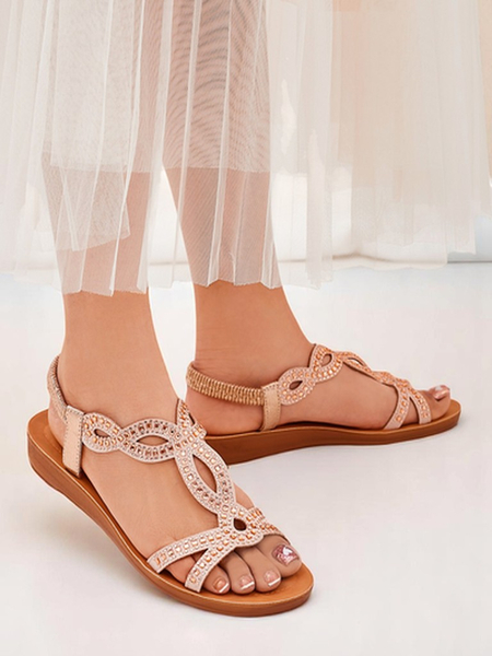 Royalfashion Dámské sandály s ozdobnými pásky Lola Grace