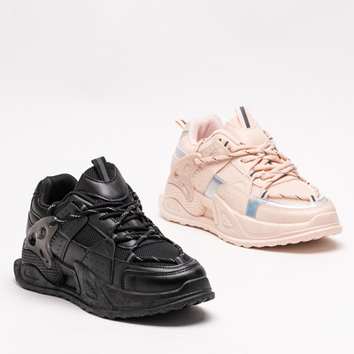 Černé dámské sportovní tenisky Toshian - Obuv