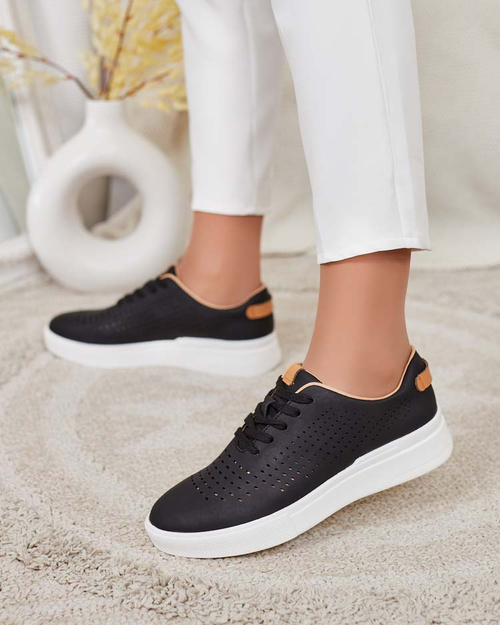 Royalfashion Жіночі ажурні спортивні кросівки Deromias