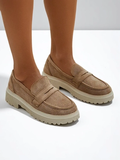 Royalfashion Жіночі еко-соедні мокасини Dunes